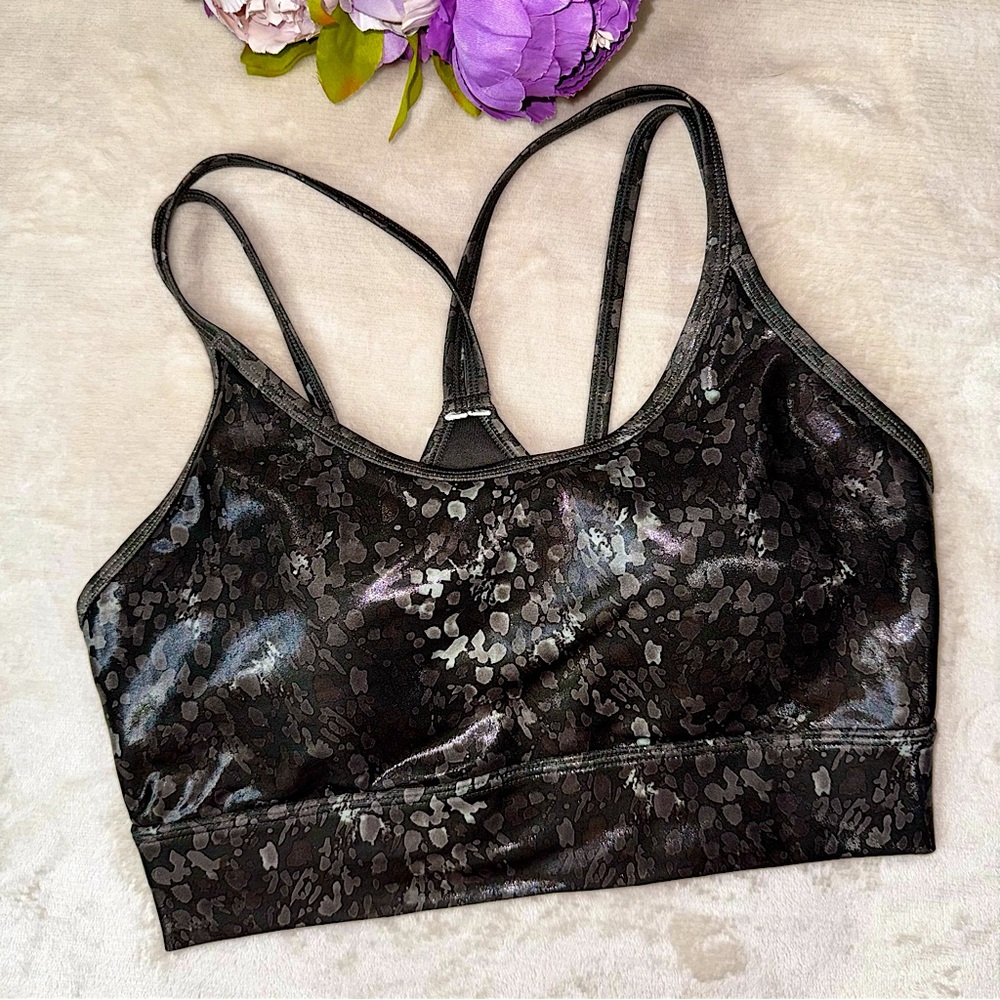 Marika Green Reptile Print Sports Bra